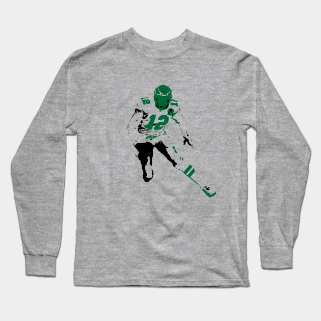 He's Back! Scrambling! Long Sleeve T-Shirt by High N Wide